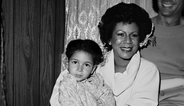 Minnie Riperton with daughter Maya Rudolph