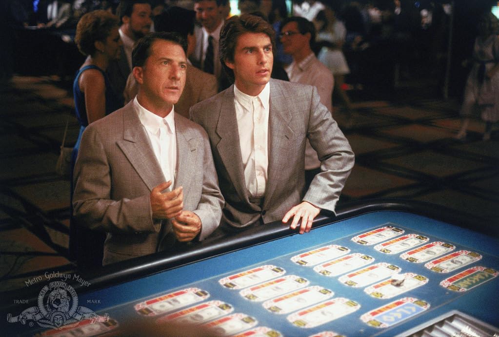 Tom Cruise and Dustin Hoffman in Rain Man (1988)