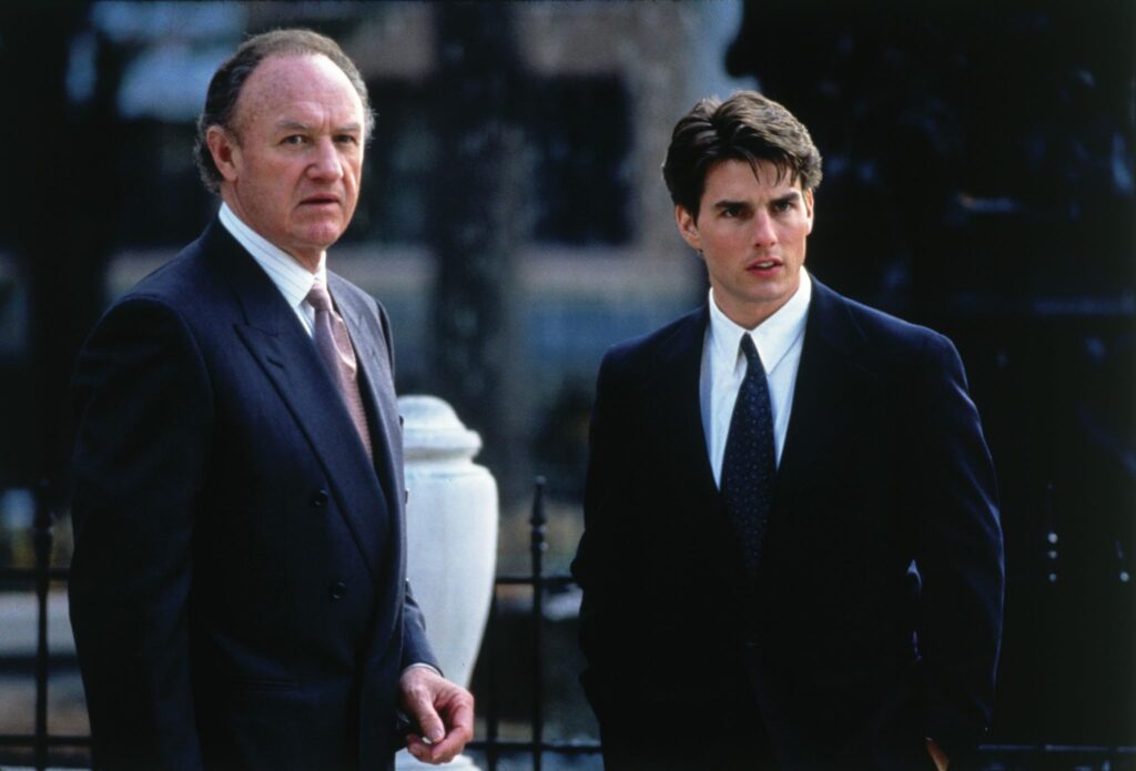 Tom Cruise and Gene Hackman in The Firm (1993)