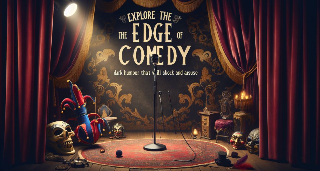 Explore the Edge of Comedy: Dark Humour Jokes That Will Shock and Amuse