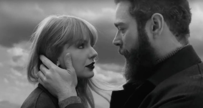 Taylor Swift and Post Malone in Fortnight Music Video