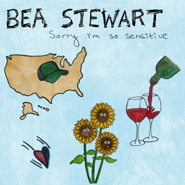 Bea Stewart sorry, I'm so sensitive EP cover